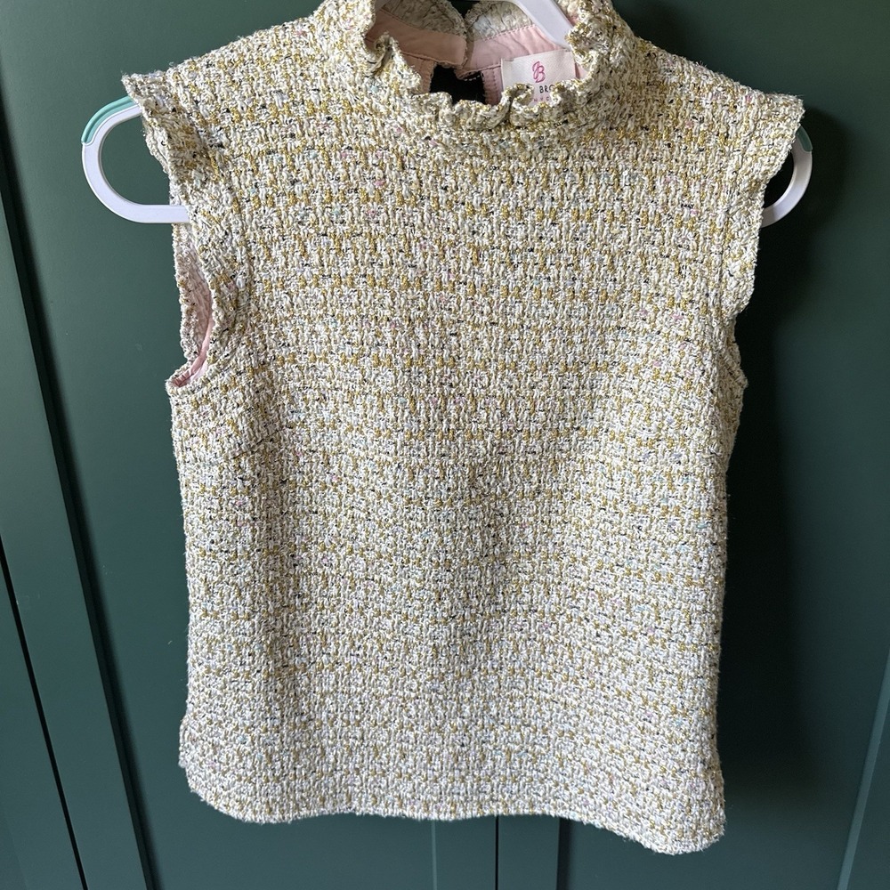 Jazzy Tweed Top Professional Expensive Must have Womens Size‎ 2